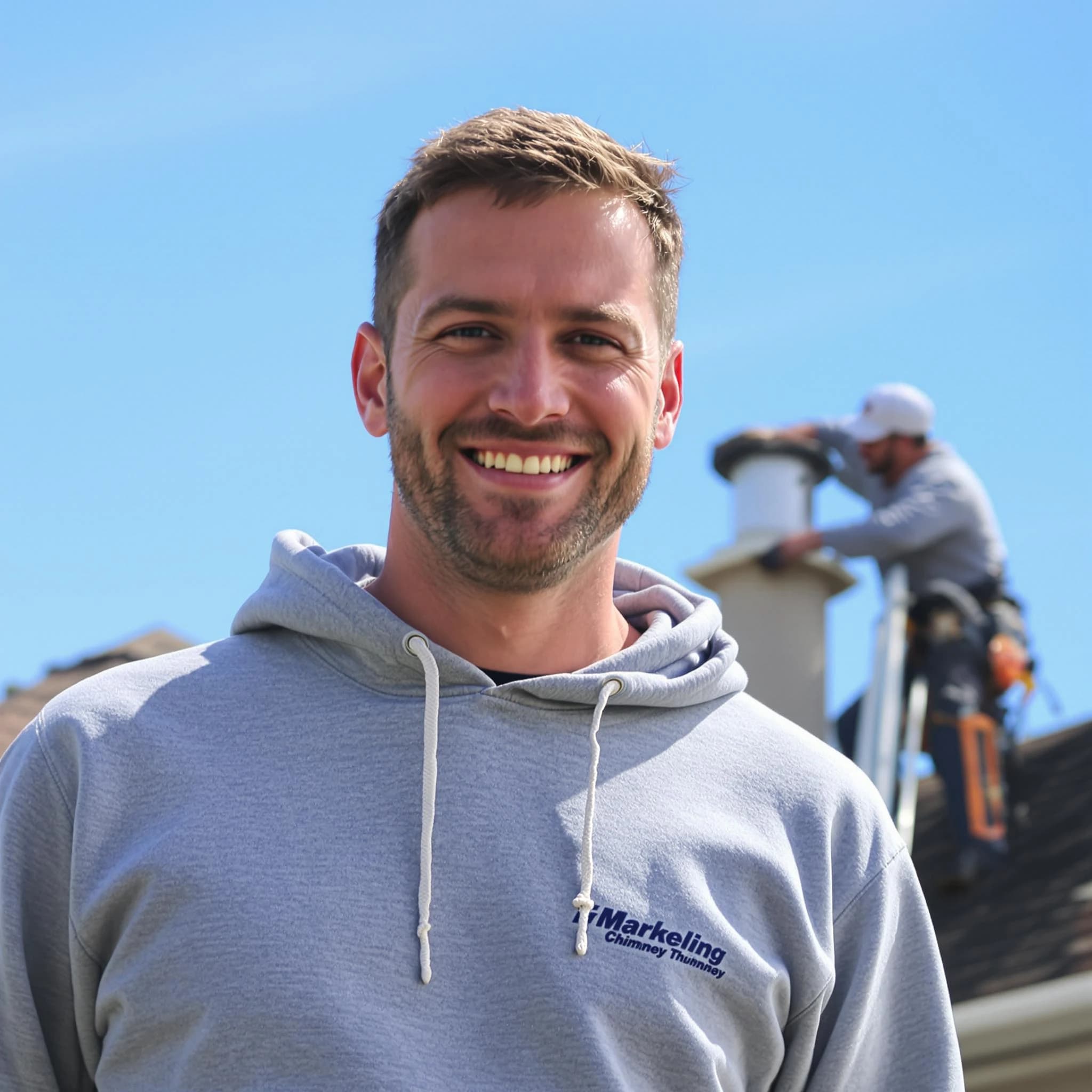 The Morgan Chimney Sweep team.