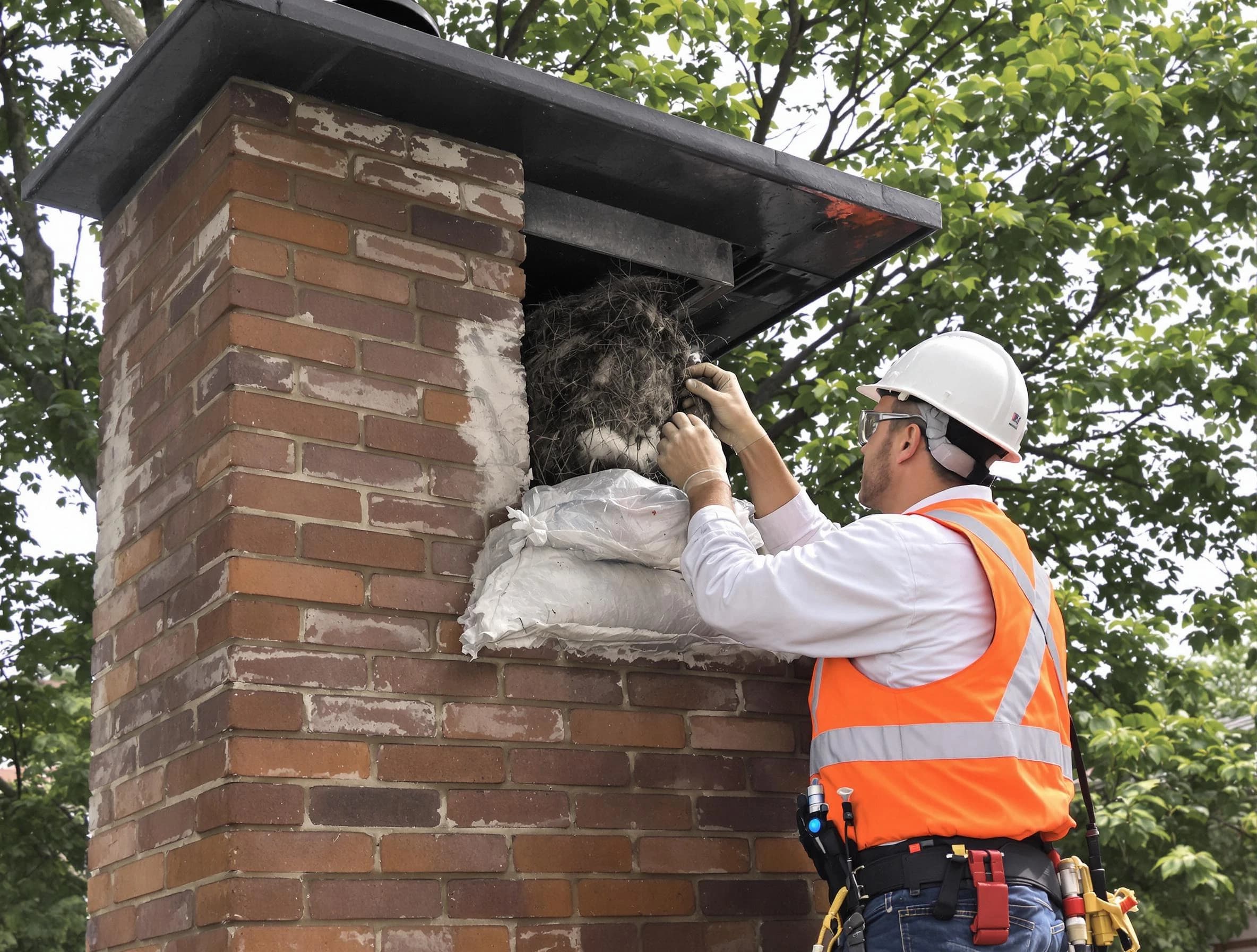 Humane removal of debris and animals by Morgan Chimney Sweep in Morgan, UT