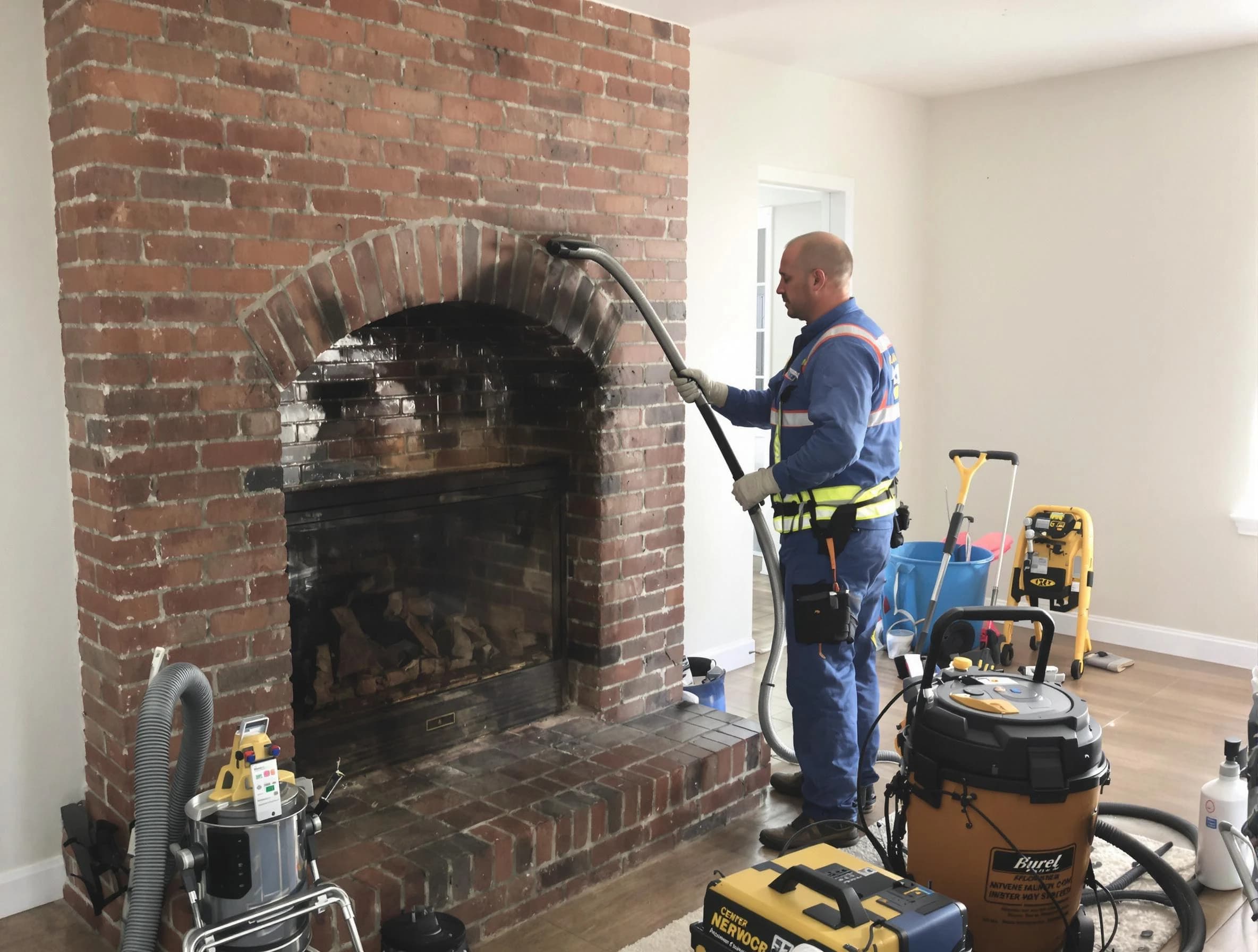 Morgan Chimney Sweep expert performing detailed chimney sweep in Morgan, UT